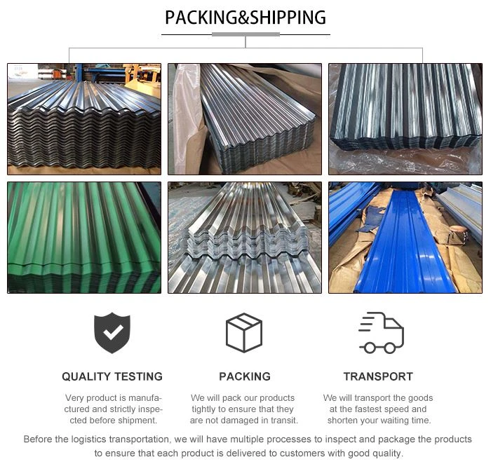  Roofing Material Corrugated Metal Alimnum Zinc Sheet