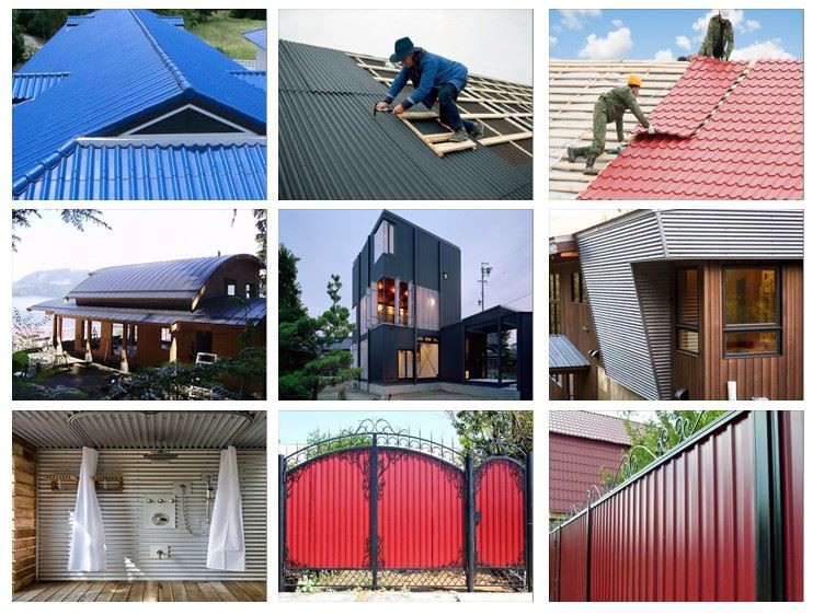 PPGL Metal Roofing Sheet Applications