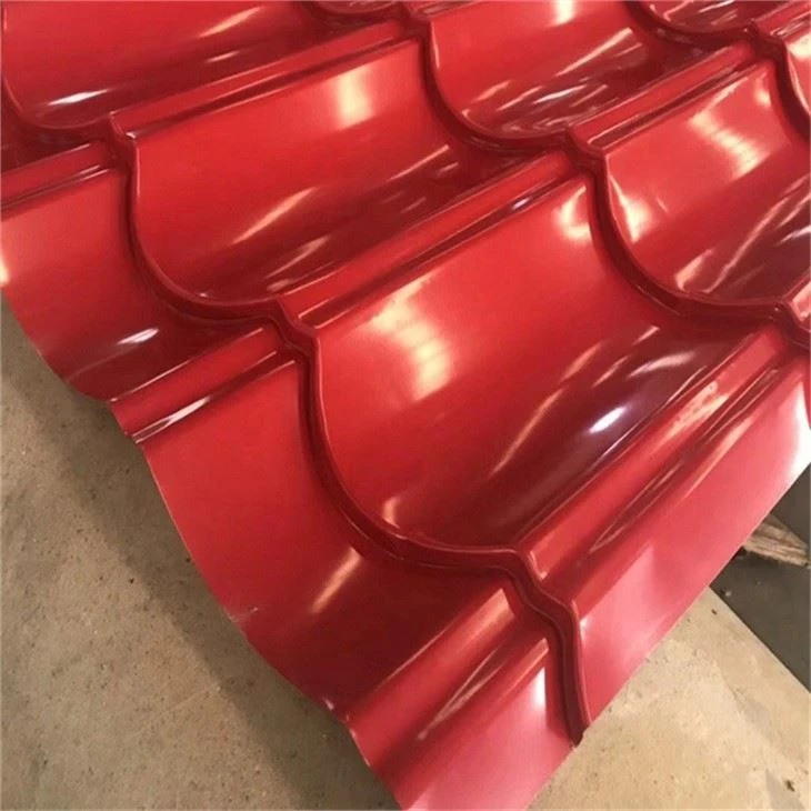 Corrugated PPGL Steel Roofing Sheets
