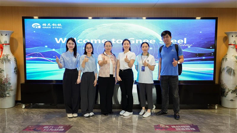 Gnee Customer visit Gnee Customer visit